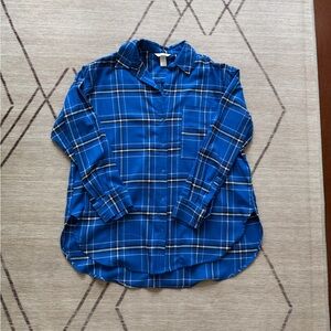 Blue Plaid Women’s Shirt